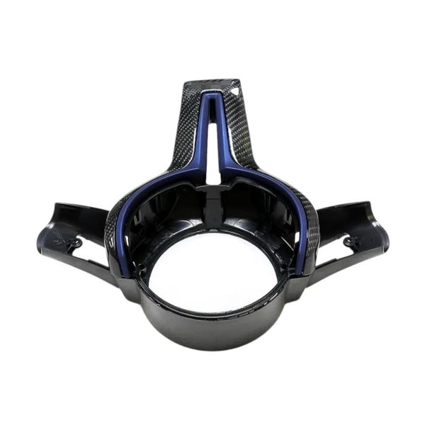 Carbon Fiber Steering Wheel Trim For BMW M Series F80 F82 F10 F06 F12 F13 F15 F16 & M Models (1-6 Series) - EuroSpeed