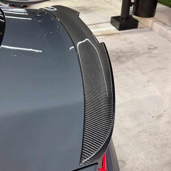 Carbon Fiber Spoiler Lip V1 for Audi A3, S3, RS3 8V (2014-2019)