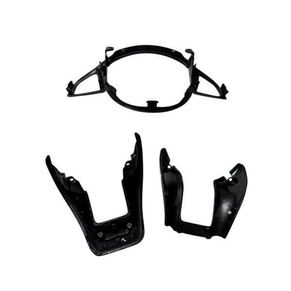 Carbon Fiber Steering Wheel Trim Cover for Mercedes-Benz AMG Models (2015+) - EuroSpeed