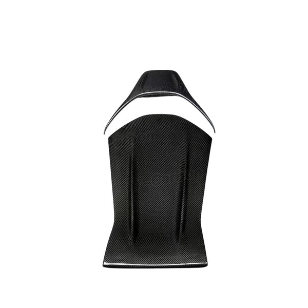Carbon Fiber Seat Back Cover Trims for Mercedes-Benz A-Class CLA-Class GLA-Class - EuroSpeed
