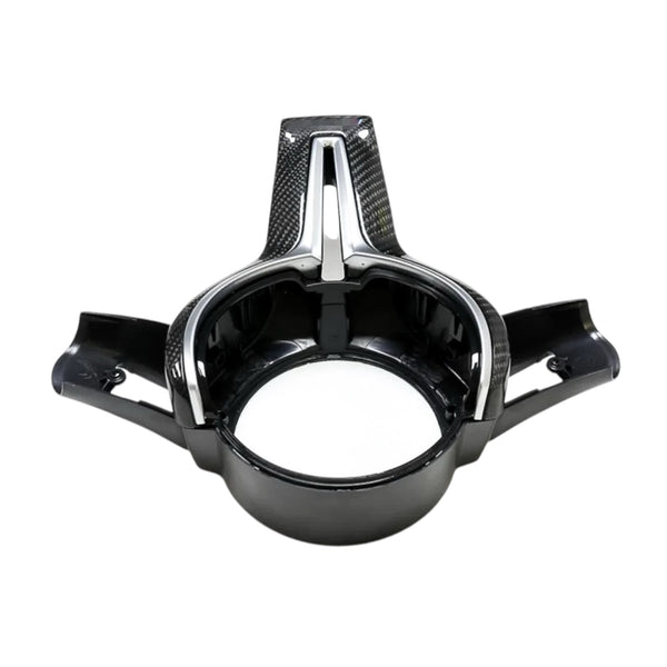 Carbon Fiber Steering Wheel Trim For BMW M Series F80 F82 F10 F06 F12 F13 F15 F16 & M Models (1-6 Series) - EuroSpeed