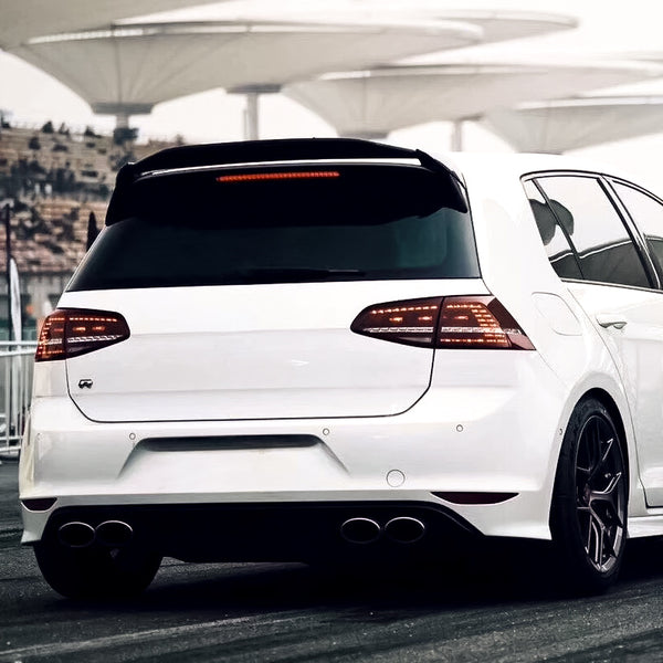 Carbon Fiber AS Style Rear Spoiler for Volkswagen Golf GTI/R MK7/MK7.5 - EuroSpeed