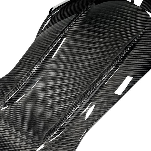 Carbon Fiber Seat Back Cover Trims for Mercedes-Benz A-Class CLA-Class GLA-Class - EuroSpeed
