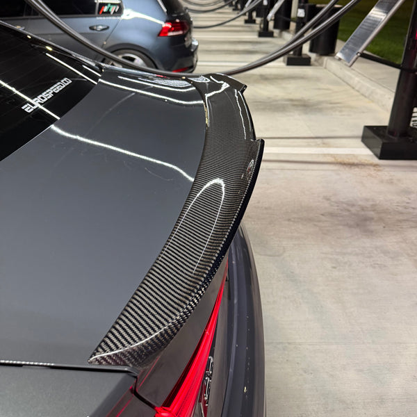 Carbon Fiber Spoiler Lip V1 for Audi A3, S3, RS3 8V (2014-2019)