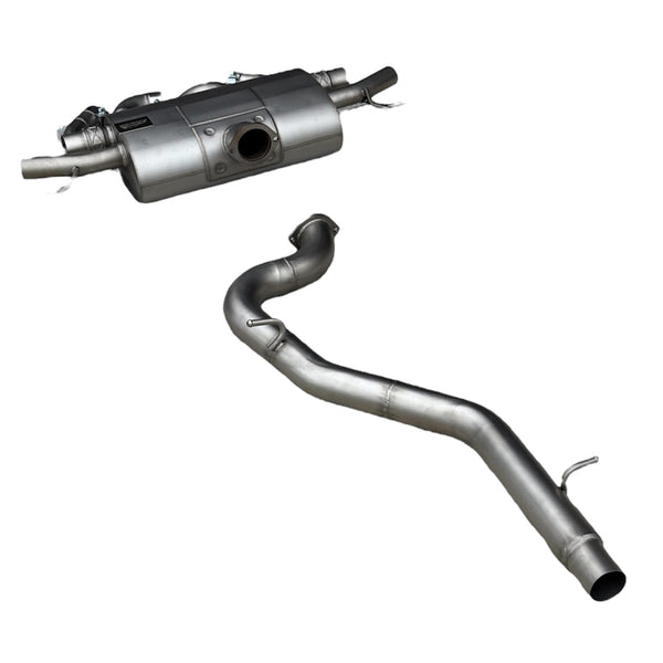EuroSpeed Catback Valved Exhaust System for Golf R MK7/7.5 - EuroSpeed