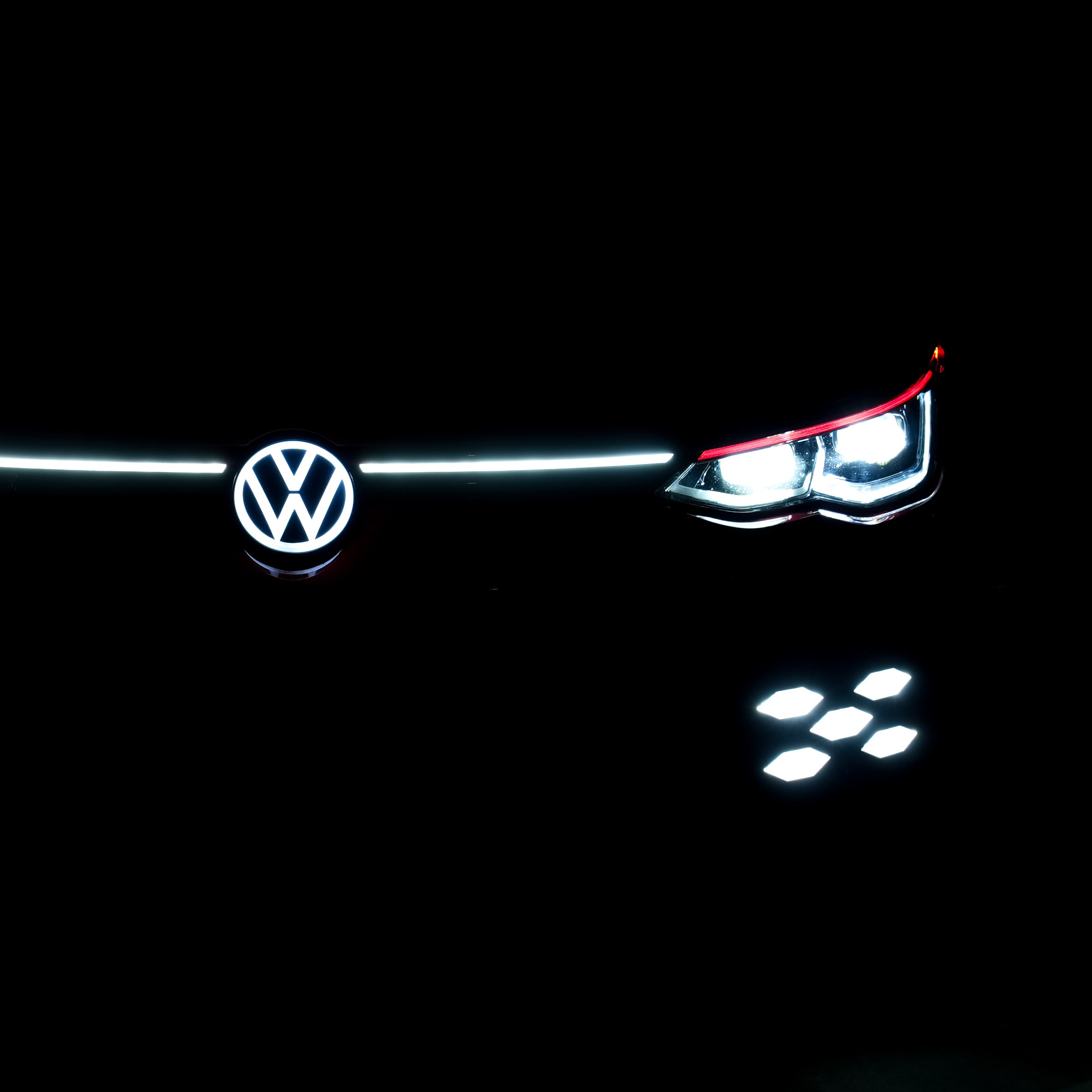 Headlight DRL Module Upgrade (Yellow, Blue, Red, Green, Amber) for Volkswagen Golf MK8 (2020-2024) - EuroSpeed