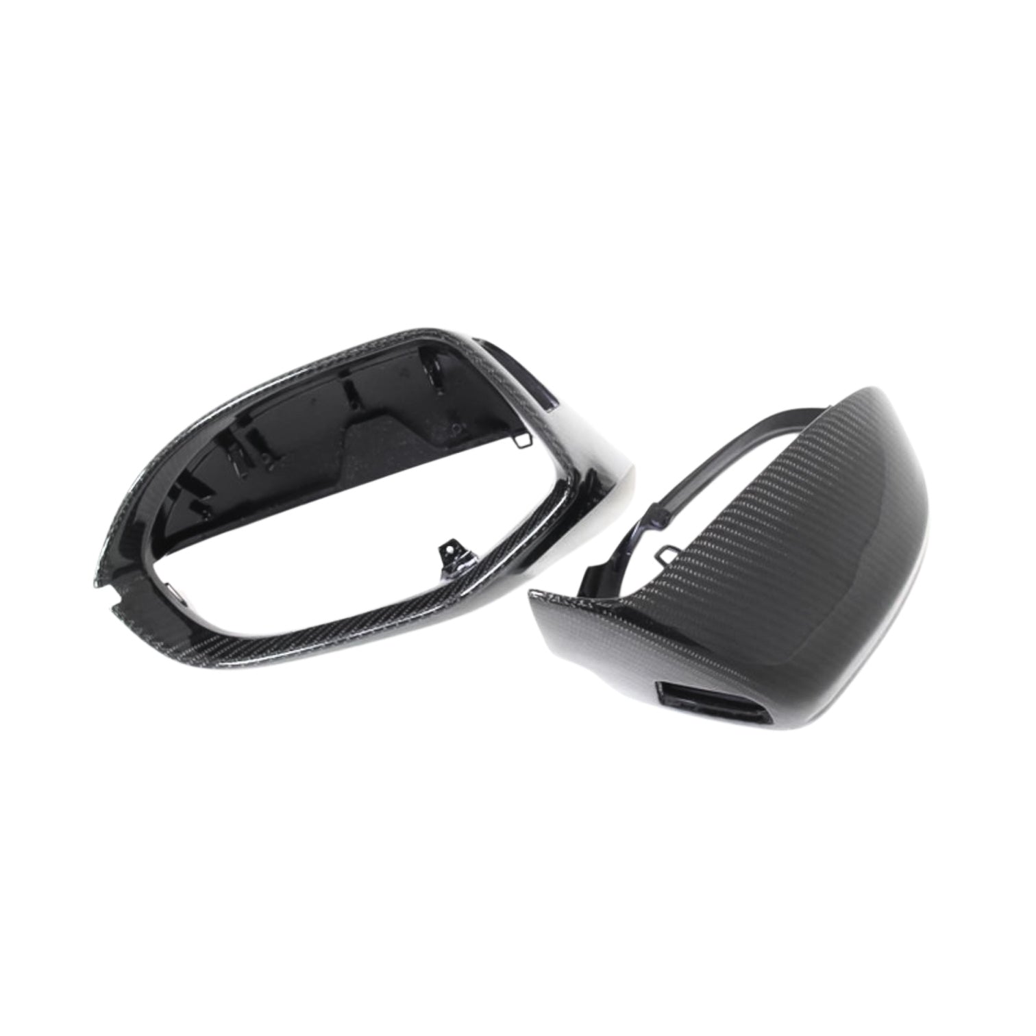 Carbon Fiber Mirror Covers for Audi A7, S7, RS7 (2011-2018) - EuroSpeed