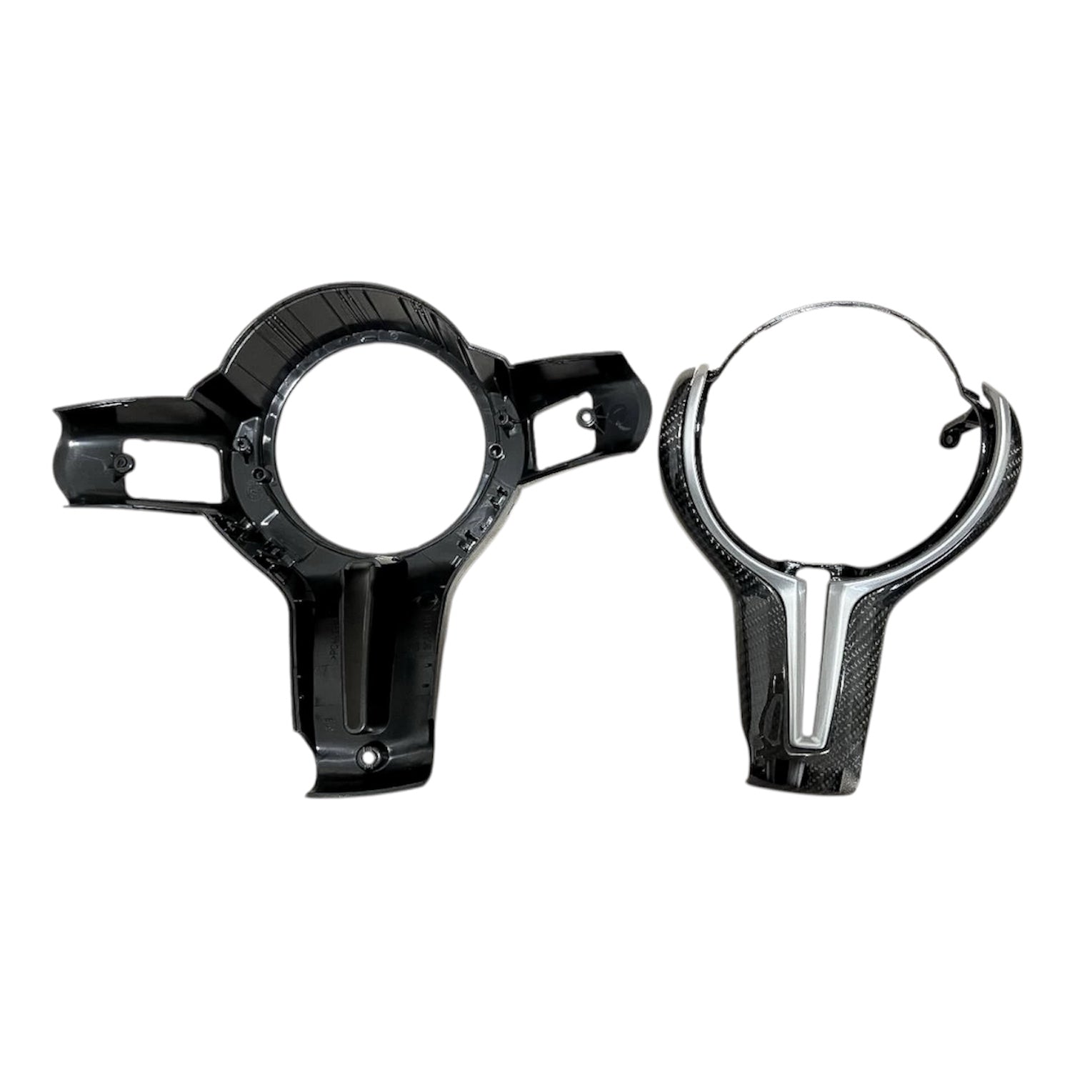 Carbon Fiber Steering Wheel Trim For BMW M Series F80 F82 F10 F06 F12 F13 F15 F16 & M Models (1-6 Series) - EuroSpeed
