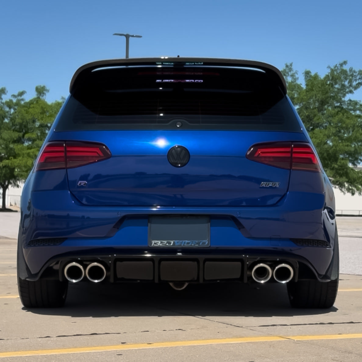 EuroSpeed Catback Valved Exhaust System for Golf R MK7/7.5 - EuroSpeed