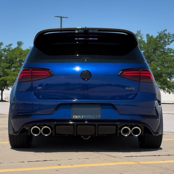 EuroSpeed Catback Valved Exhaust System for Golf R MK7/7.5 - EuroSpeed