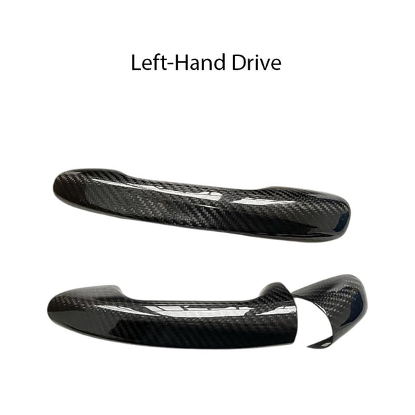 Carbon Fiber Door Handle Cover For Mercedes Benz C Class W205 AMG GT 2D - EuroSpeed