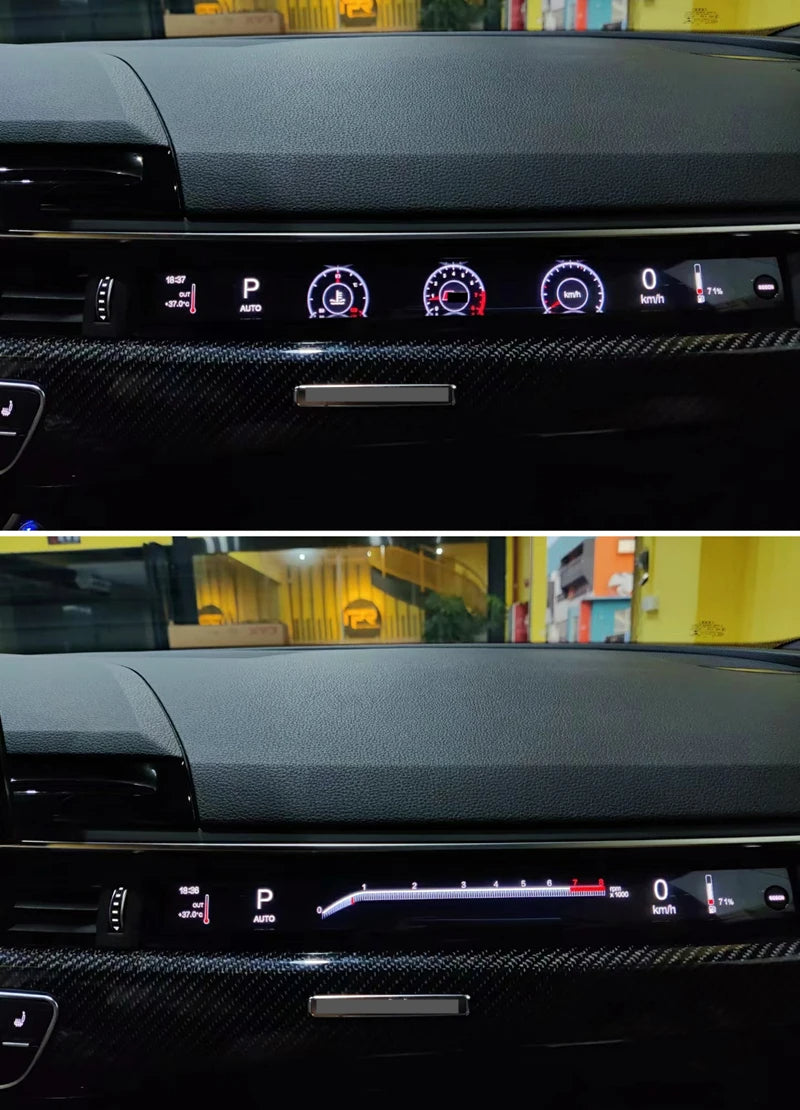 Passenger Display Screen Gauge for Audi B9 A4/S4/RS4, A5/S5/RS5 - EuroSpeed
