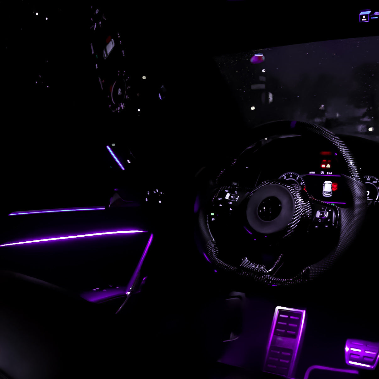 LED Fiber Optic Interior Lighting (RGB) – Interior Lighting Kit - EuroSpeed
