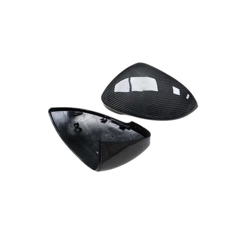 Carbon Fiber Mirror Cap Replacements for Volkswagen Golf MK8 (2020-2024) - EuroSpeed