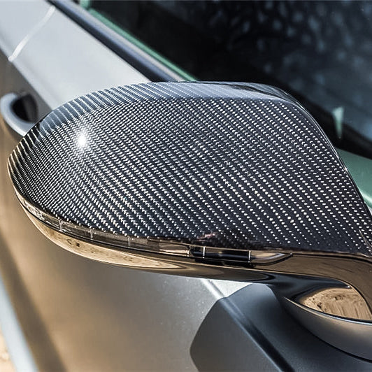 Carbon Fiber Mirror Covers for Audi A7, S7, RS7 (2011-2018) - EuroSpeed