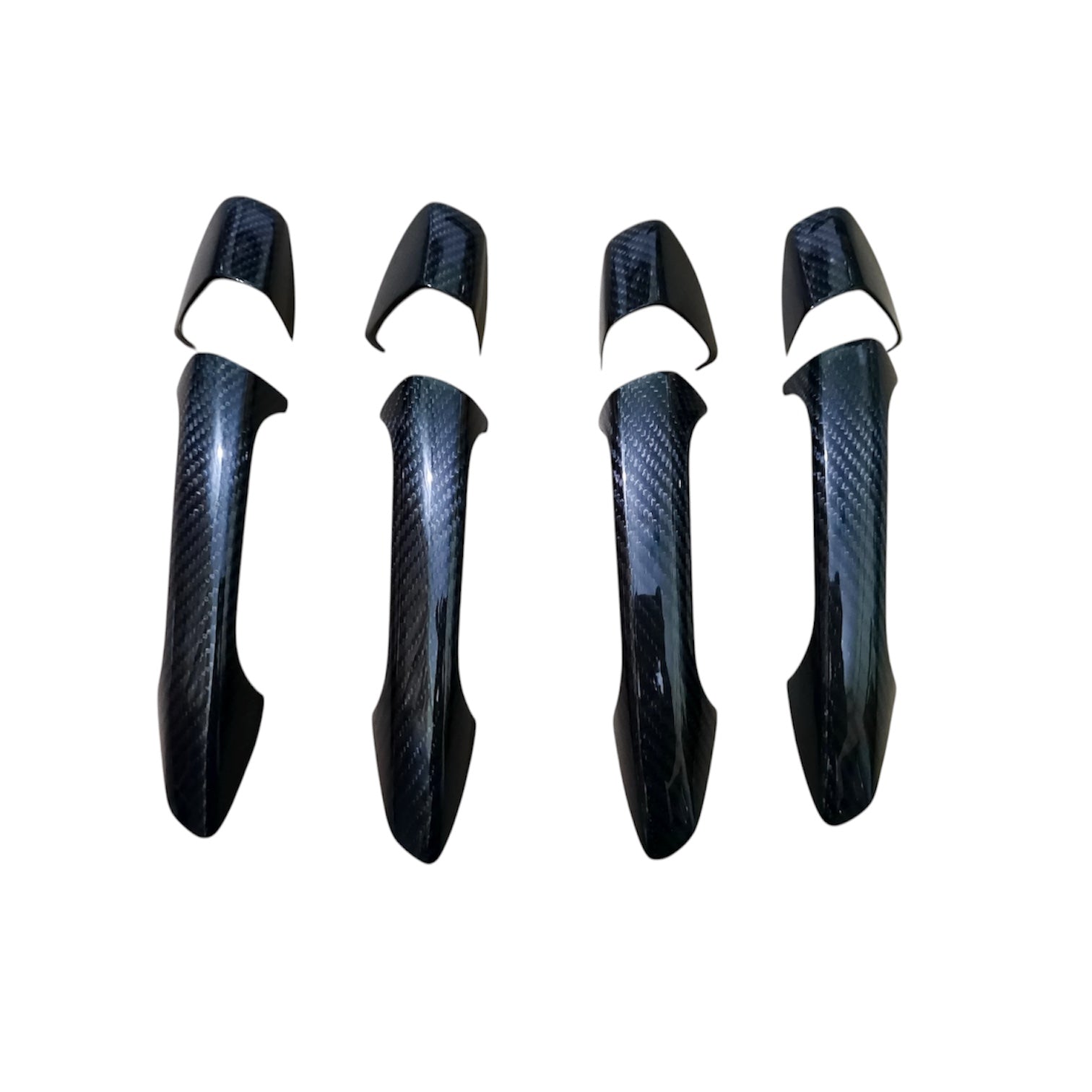 Carbon Fiber Door Handle Covers for Mercedes-Benz W176, W246, W204, W207, W212, W221, W156, X204, W117, W218, GL, GLS, W166, R172, SL, QX30 - EuroSpeed