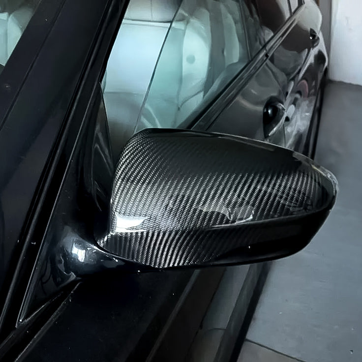 Carbon Fiber Mirror Covers for BMW M5 F10 (2012-2016) - EuroSpeed