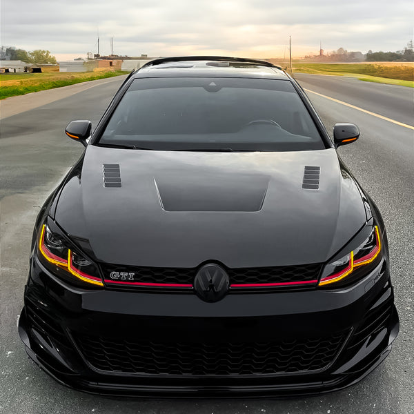 Carbon Fiber ES Style Hood/Bonnet for Volkswagen Golf MK7/MK7.5 - EuroSpeed
