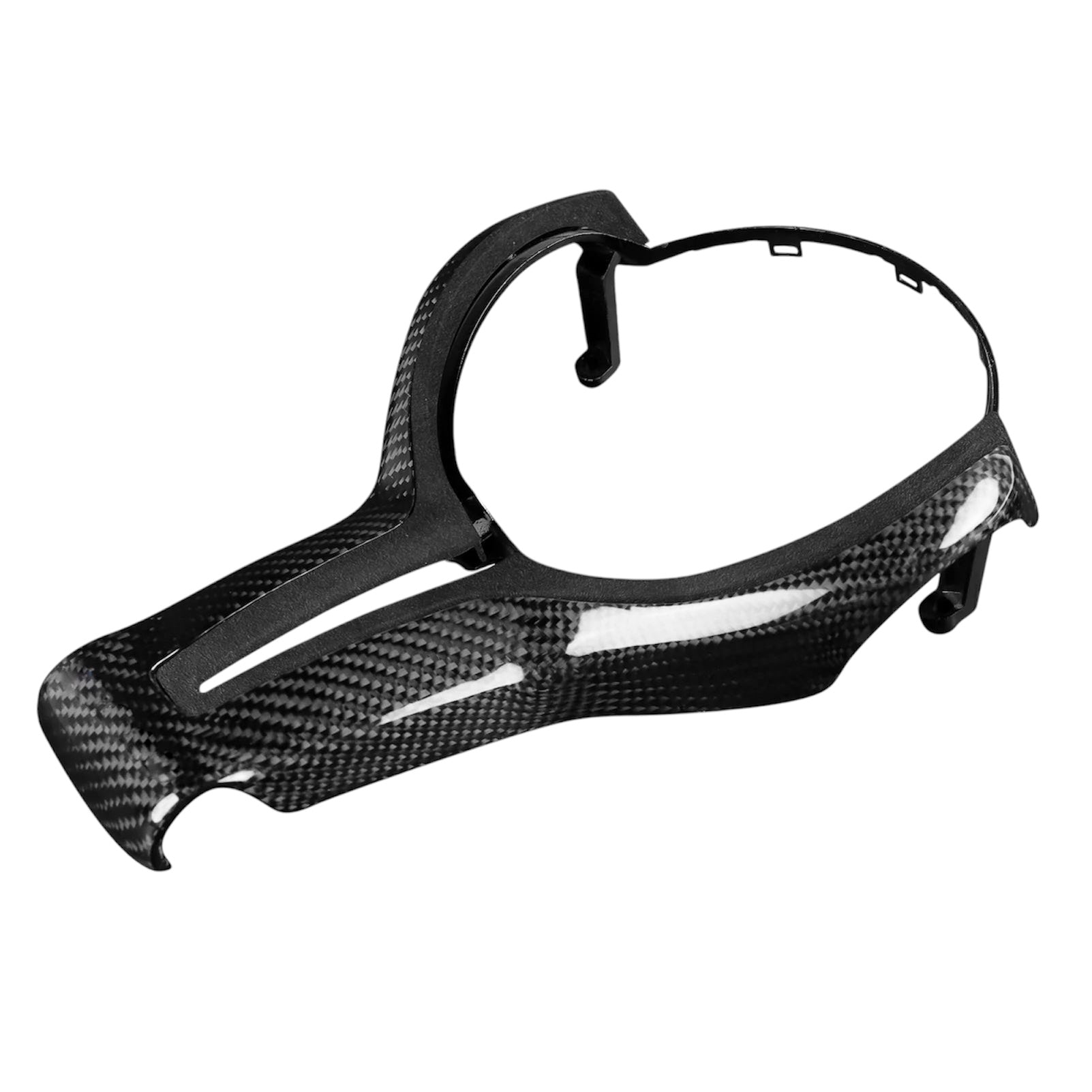 Carbon Fiber Steering Wheel Trim For BMW M Series F80 F82 F10 F06 F12 F13 F15 F16 & M Models (1-6 Series) - EuroSpeed