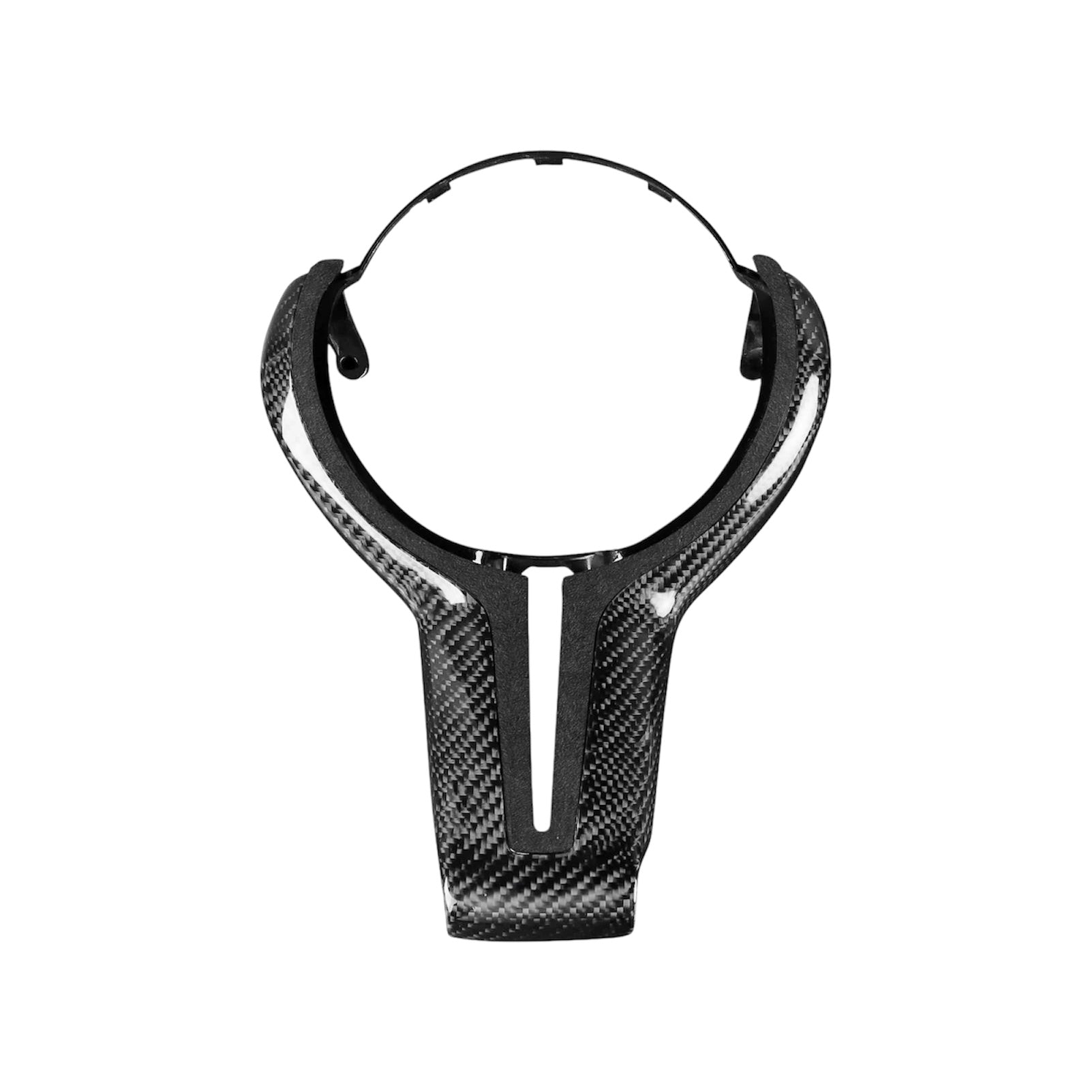 Carbon Fiber Steering Wheel Trim For BMW M Series F80 F82 F10 F06 F12 F13 F15 F16 & M Models (1-6 Series) - EuroSpeed