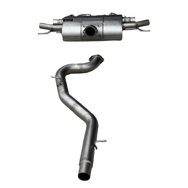 EuroSpeed Catback Valved Exhaust System for Golf R MK7/7.5 - EuroSpeed