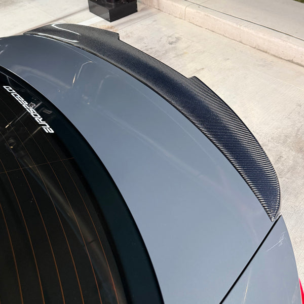 Carbon Fiber Spoiler Lip V1 for Audi A3, S3, RS3 8V (2014-2019)