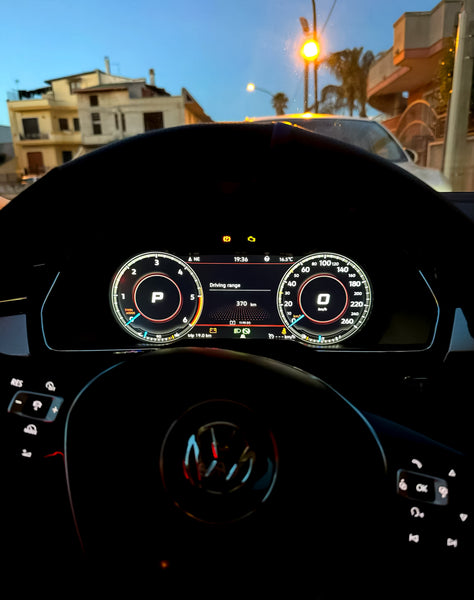 Digital Virtual Cockpit Instrument Cluster Upgrade for VW Passat CC – LCD Speedometer - EuroSpeed