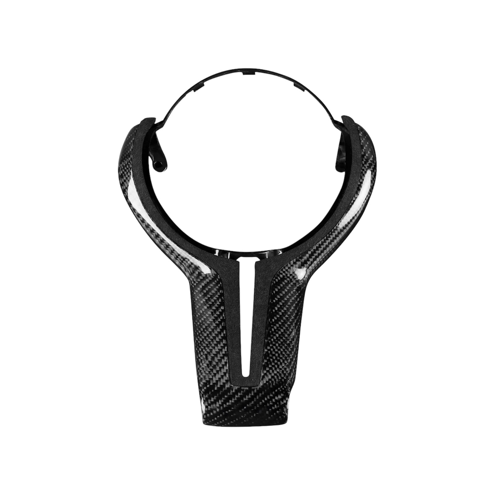 Carbon Fiber Steering Wheel Trim For BMW M Series F80 F82 F10 F06 F12 F13 F15 F16 & M Models (1-6 Series) - EuroSpeed