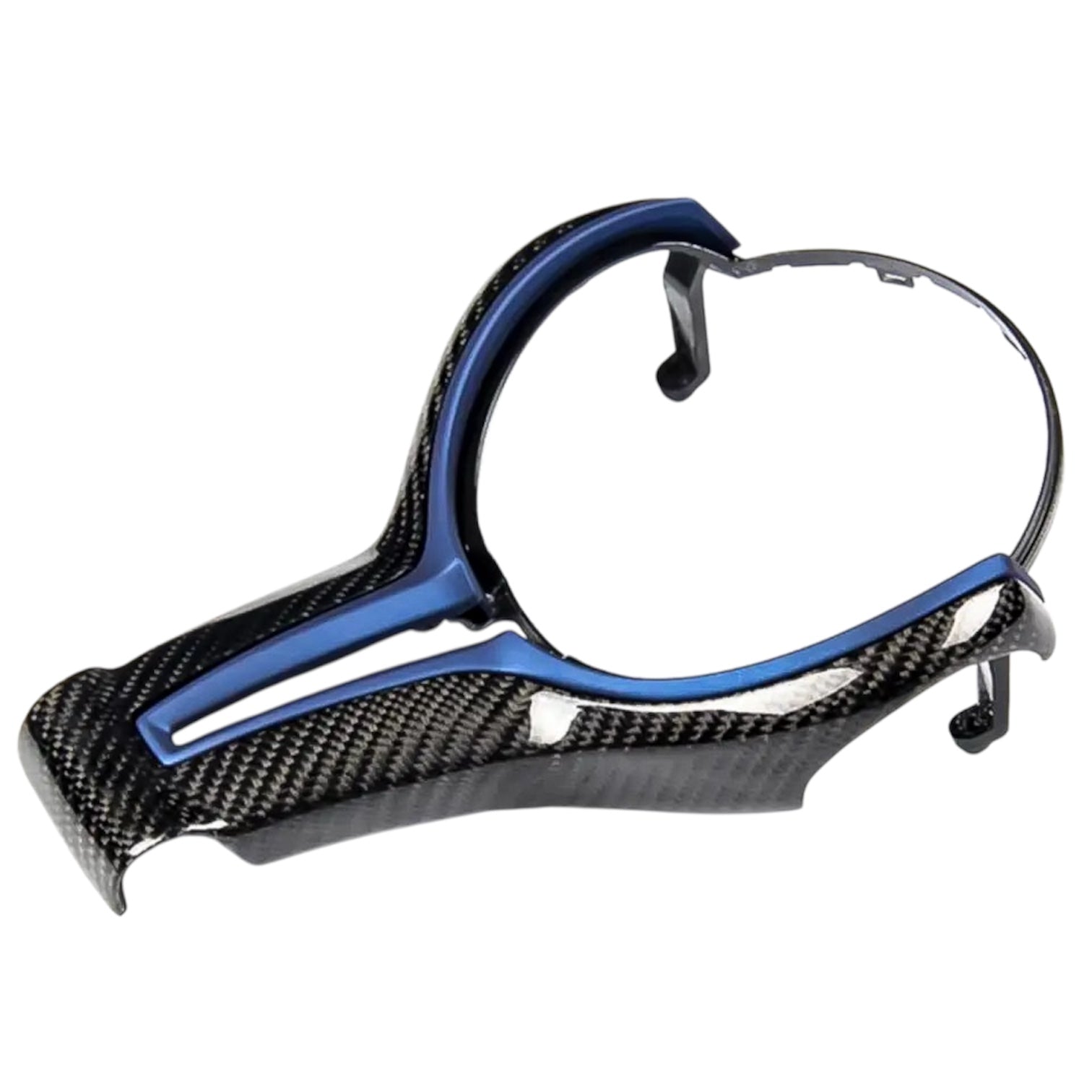 Carbon Fiber Steering Wheel Trim For BMW M Series F80 F82 F10 F06 F12 F13 F15 F16 & M Models (1-6 Series) - EuroSpeed