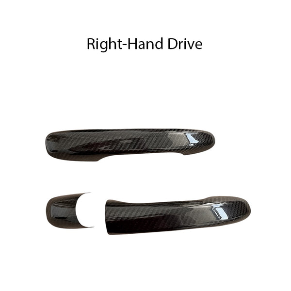 Carbon Fiber Door Handle Cover For Mercedes Benz C Class W205 AMG GT 2D - EuroSpeed