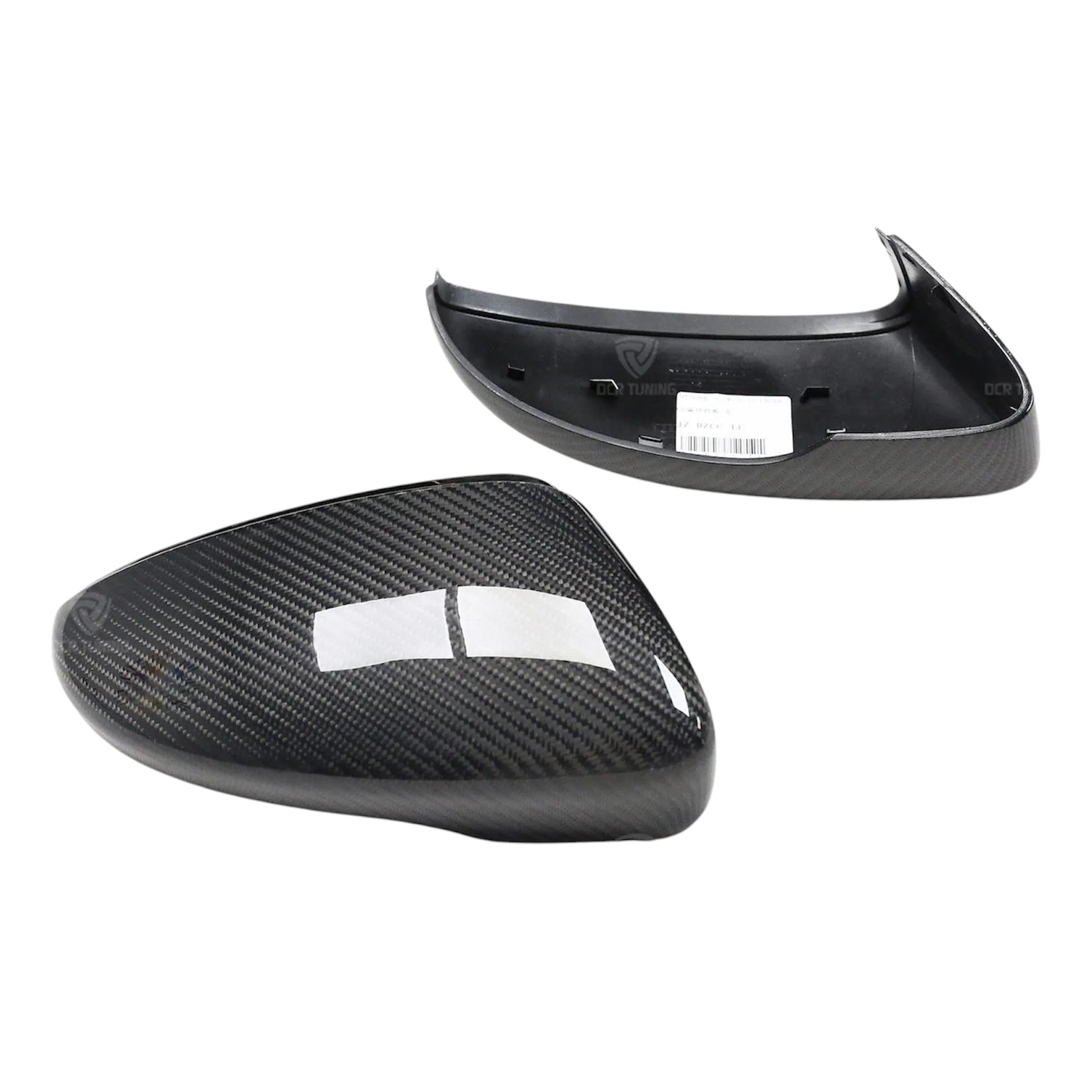 Carbon Fiber Mirror Cap Replacements for Volkswagen Golf MK6, Passat, CC, Beetle, Scirocco - EuroSpeed