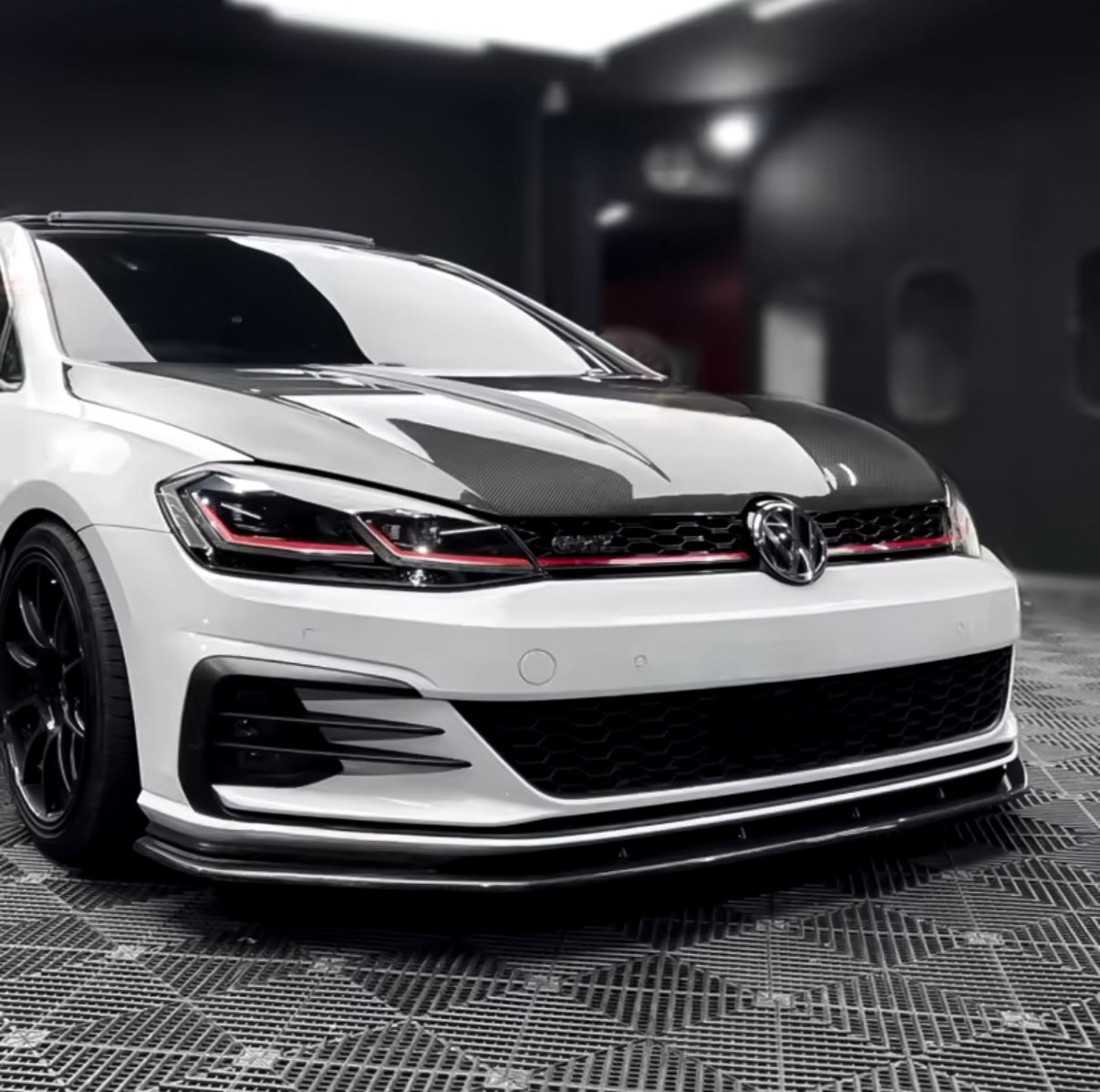 Carbon Fiber AS Style Hood/Bonnet for Volkswagen Golf MK7/MK7.5 - EuroSpeed