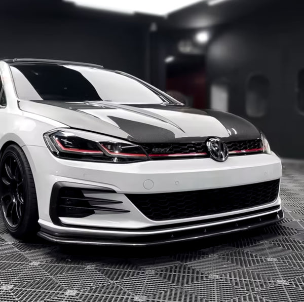 Carbon Fiber AS Style Hood/Bonnet for Volkswagen Golf MK7/MK7.5 - EuroSpeed