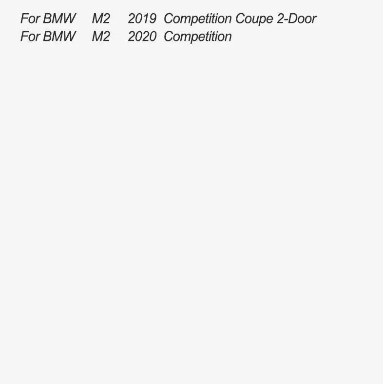 Carbon Fiber Racing Front Grille Frame for BMW F87 M2/M2C (2018-2020) - EuroSpeed