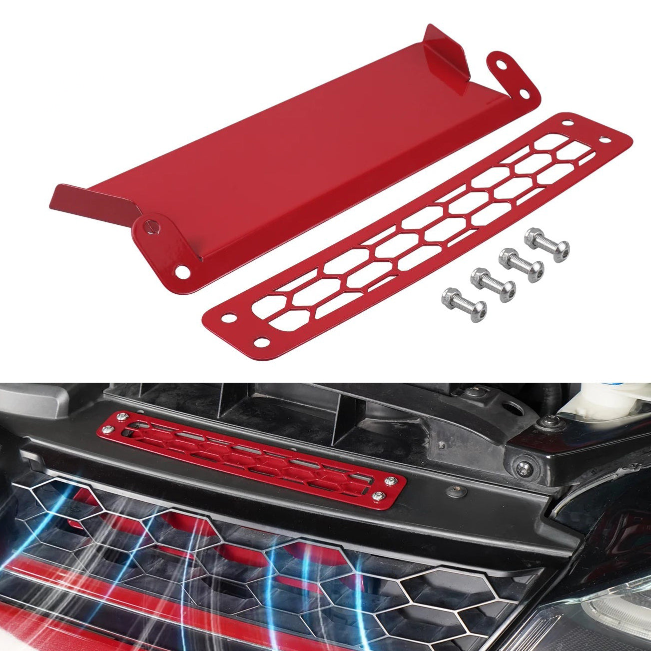 Dynamic Air Inlet Scoops for VW Golf MK7 MK7.5, GTI, R, Audi S3 8V - EuroSpeed