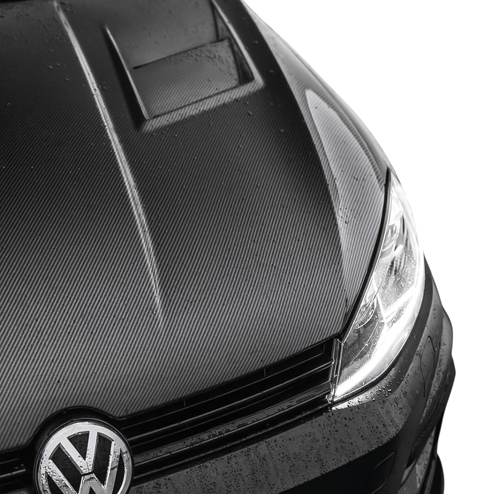 Carbon Fiber Hood/Bonnet V1 for Golf MK7/MK7.5 - EuroSpeed