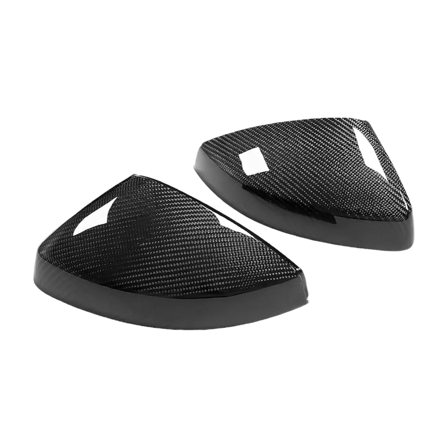 Carbon Fiber Mirror Cap Replacements for Audi A3, S3, RS3 (2014-2020) - EuroSpeed