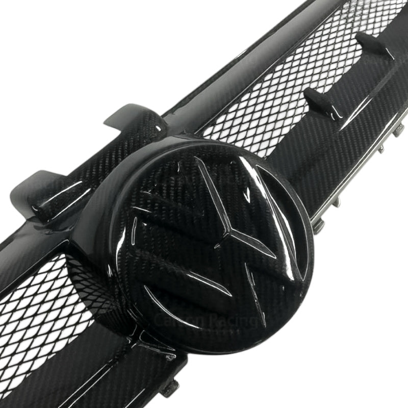Carbon Fiber AS Style Front Grill for Volkswagen Golf MK7/MK7.5 - EuroSpeed