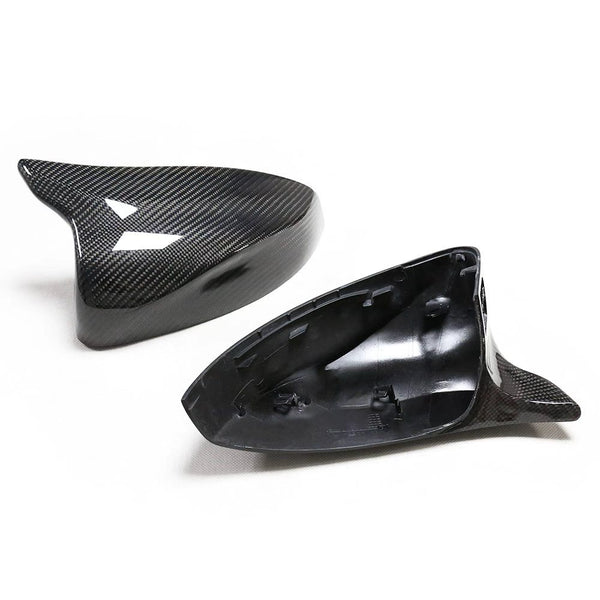 Carbon Fiber M Style Mirror Caps for Audi A3, S3, RS3 8V (2014-2020)