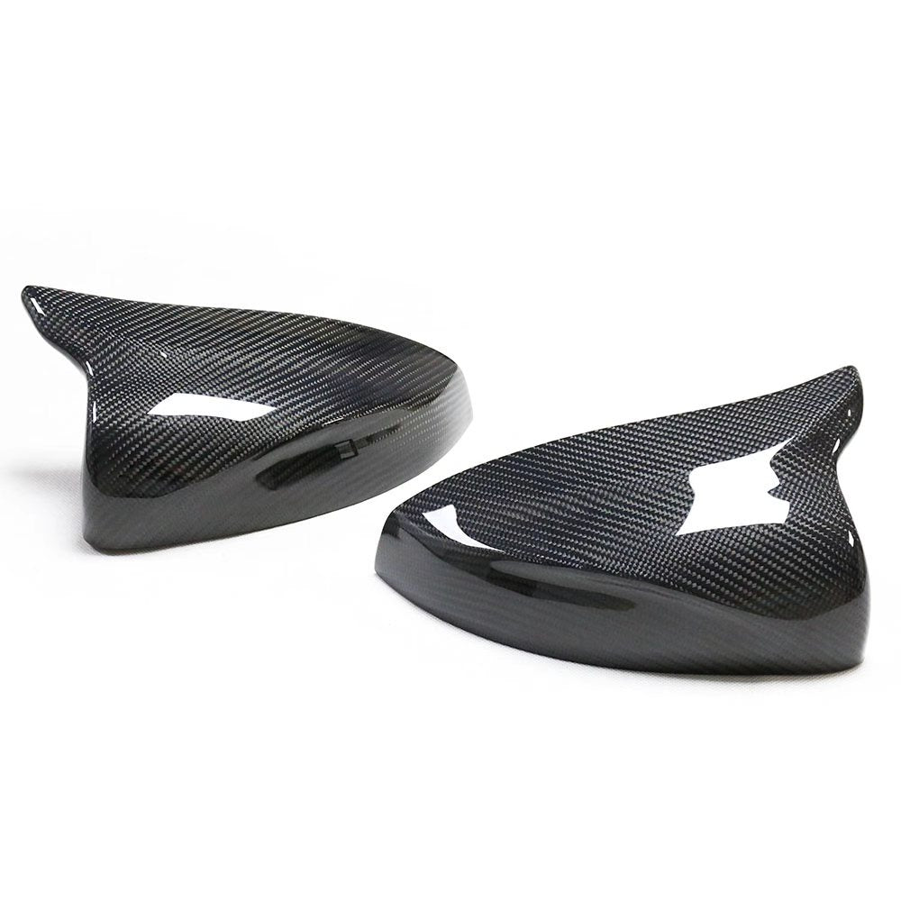 Carbon Fiber M Style Mirror Caps for Audi A3, S3, RS3 8V (2014-2020)