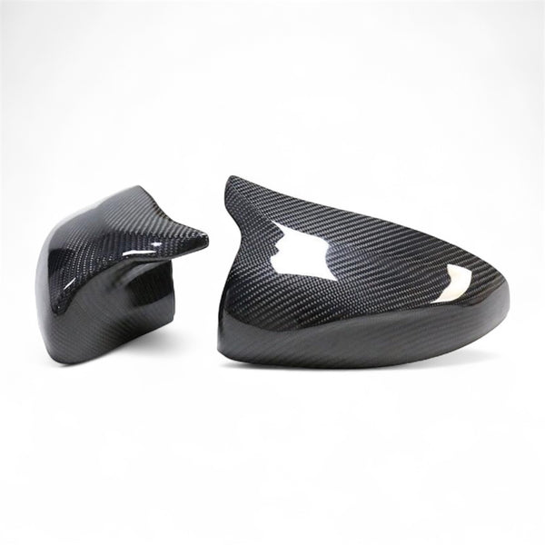 Carbon Fiber M Style Mirror Caps for Audi A3, S3, RS3 8V (2014-2020)