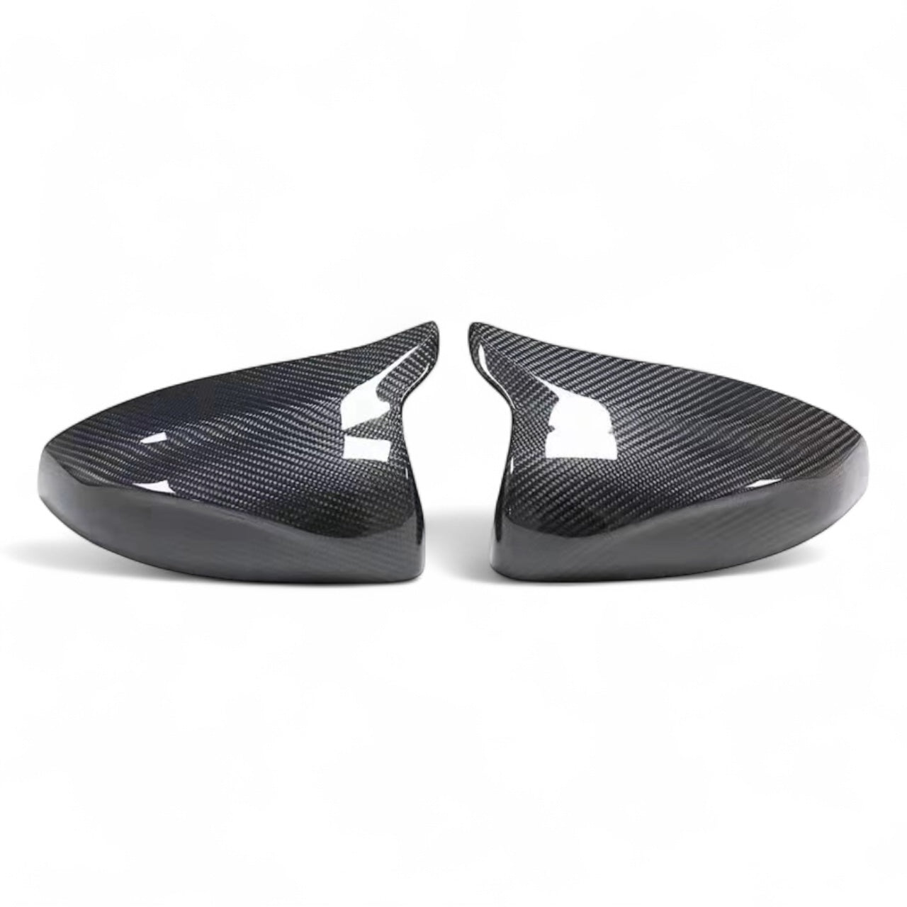 Carbon Fiber M Style Mirror Caps for Audi A3, S3, RS3 8V (2014-2020)