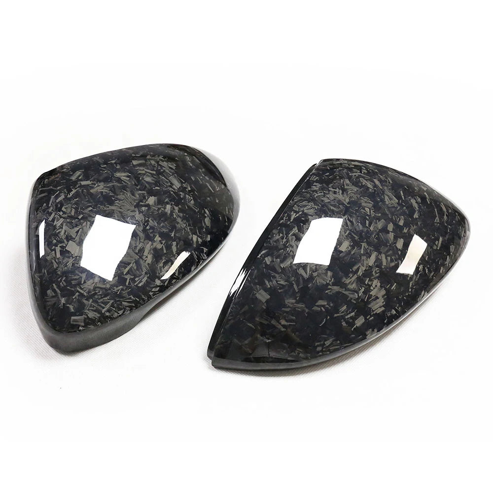 Carbon Fiber Mirror Cap Replacements for Volkswagen Golf MK8 (2020-2024) - EuroSpeed