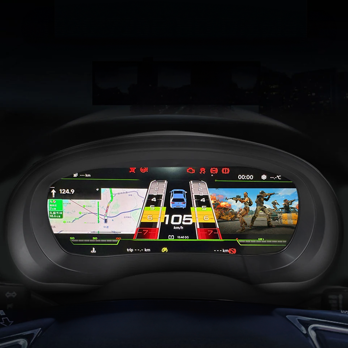 Digital Virtual Cockpit Instrument Cluster Upgrade for VW Passat CC – LCD Speedometer - EuroSpeed