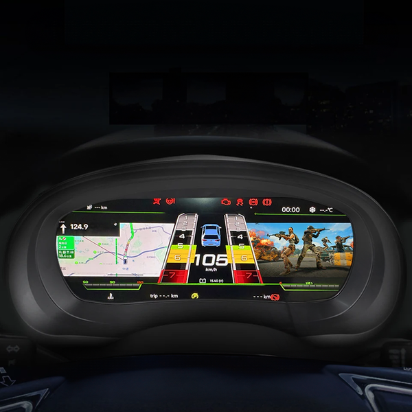 Digital Virtual Cockpit Instrument Cluster Upgrade for VW Passat CC – LCD Speedometer - EuroSpeed