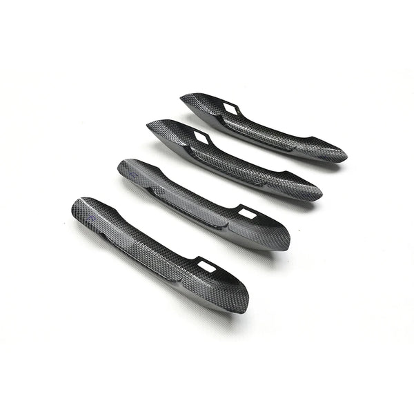Carbon Fiber Door Handle Covers for Audi A4 B9, S4, RS4, A5, S5, RS5, Q5L (2017-2019) - EuroSpeed