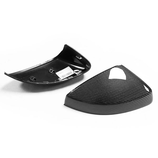 Carbon Fiber Mirror Cap Replacements for Audi A3, S3, RS3 (2014-2020) - EuroSpeed