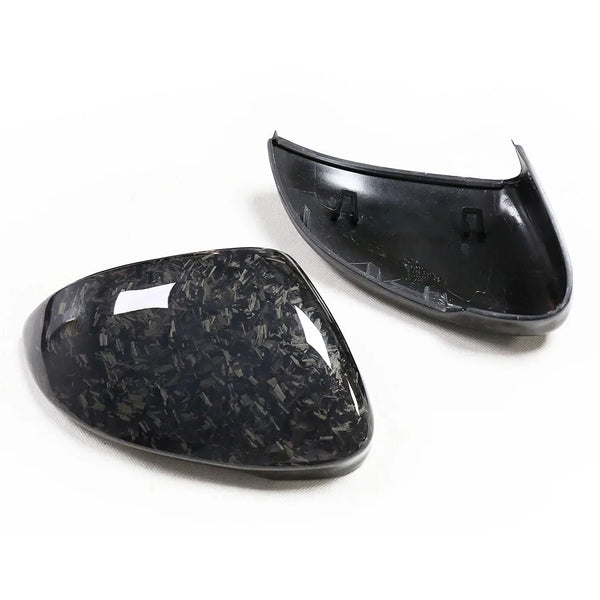 Carbon Fiber Mirror Cap Replacements for Volkswagen Golf MK8 (2020-2024) - EuroSpeed