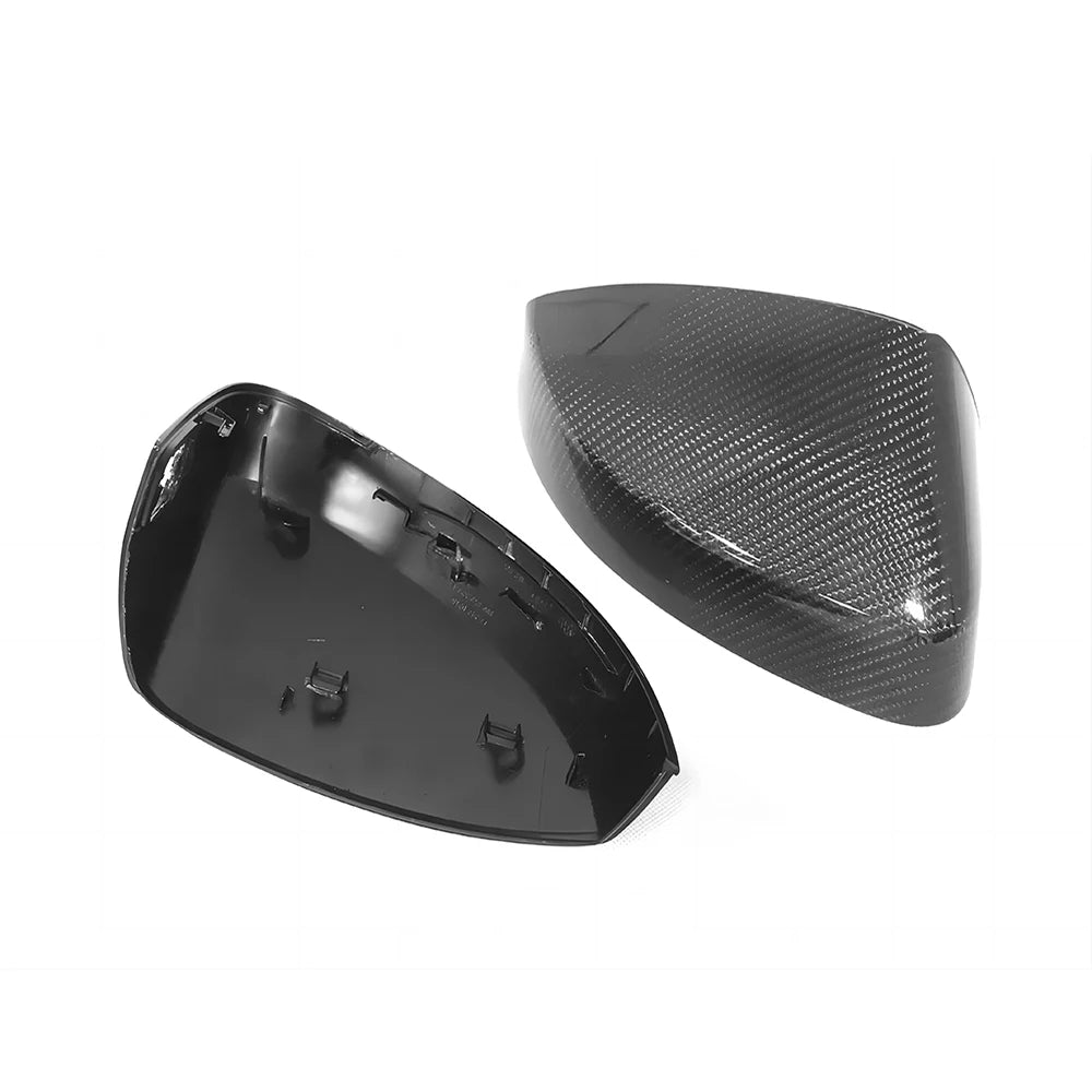 Carbon Fiber Mirror Cap Replacements for Audi A3, S3, RS3 (2014-2020) - EuroSpeed