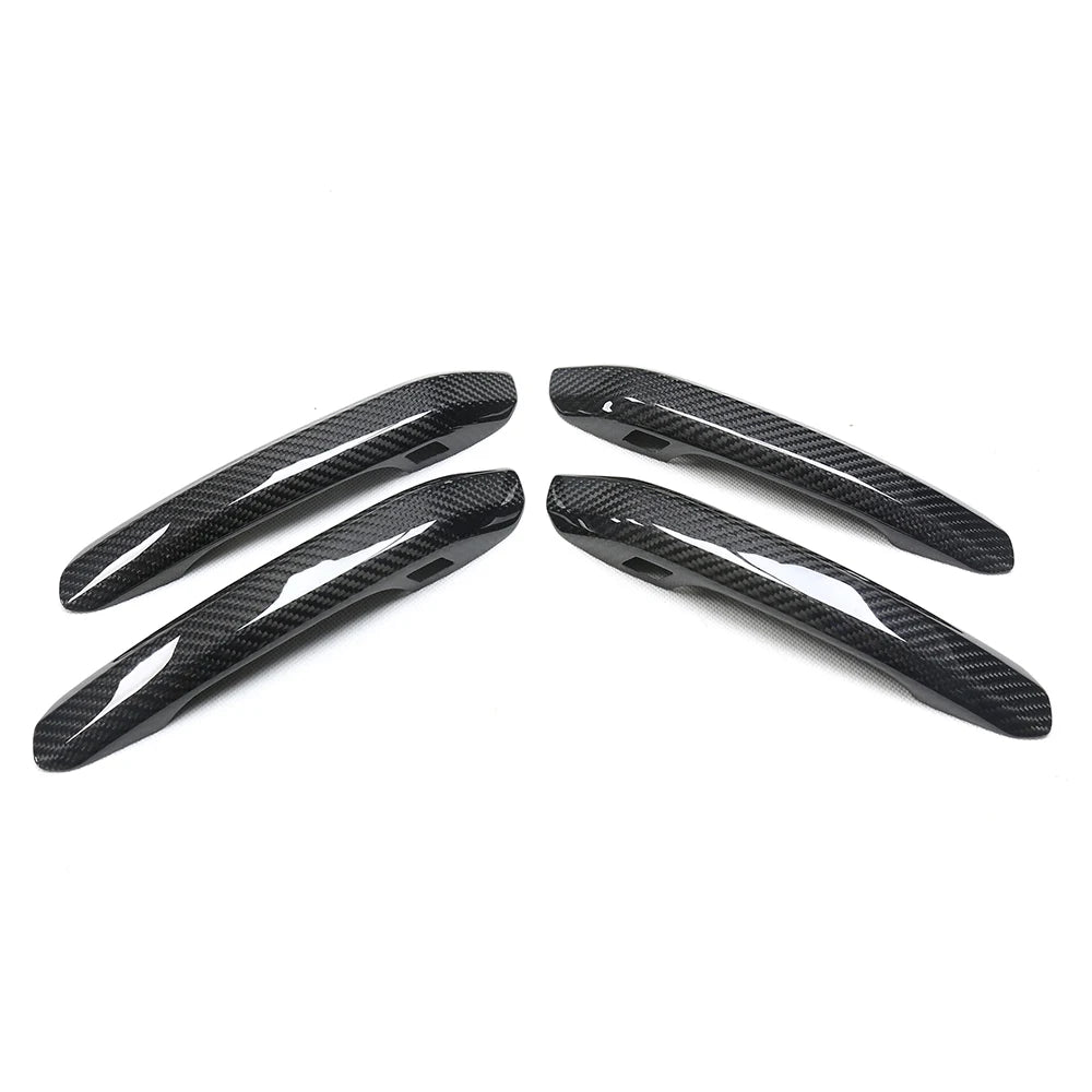 Carbon Fiber Door Handle Covers for Audi A4 B9, S4, RS4, A5, S5, RS5, Q5L (2017-2019) - EuroSpeed